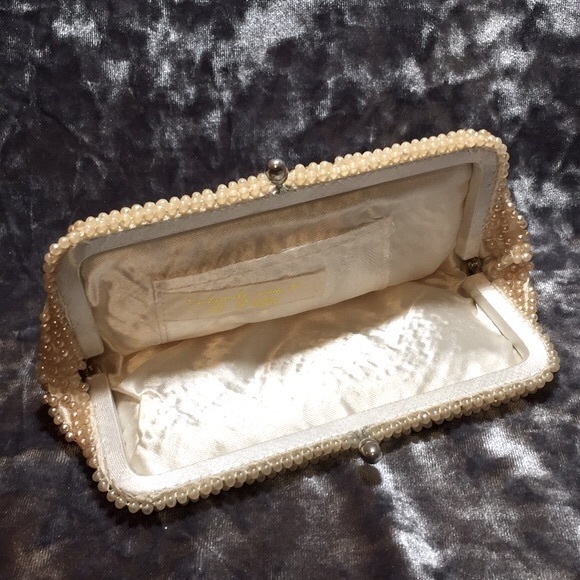 Vintage Beaded La Regale Evening Bag Clutch - Picture 6 of 12